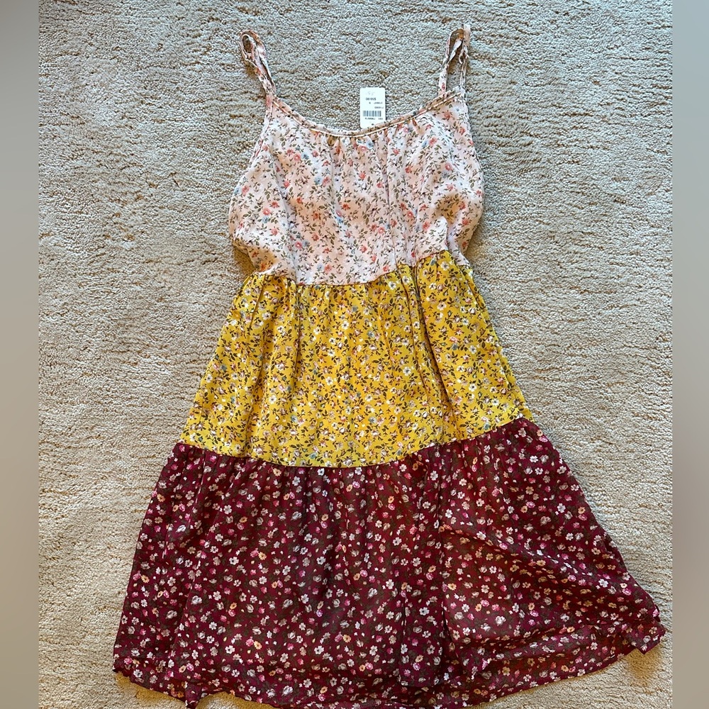 Colorful Boutique Floral Sun Dress